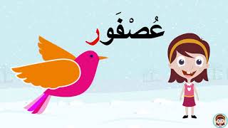 حرف الراء (ر) الحروف العربية للأطفال #تعلم_مع_نور