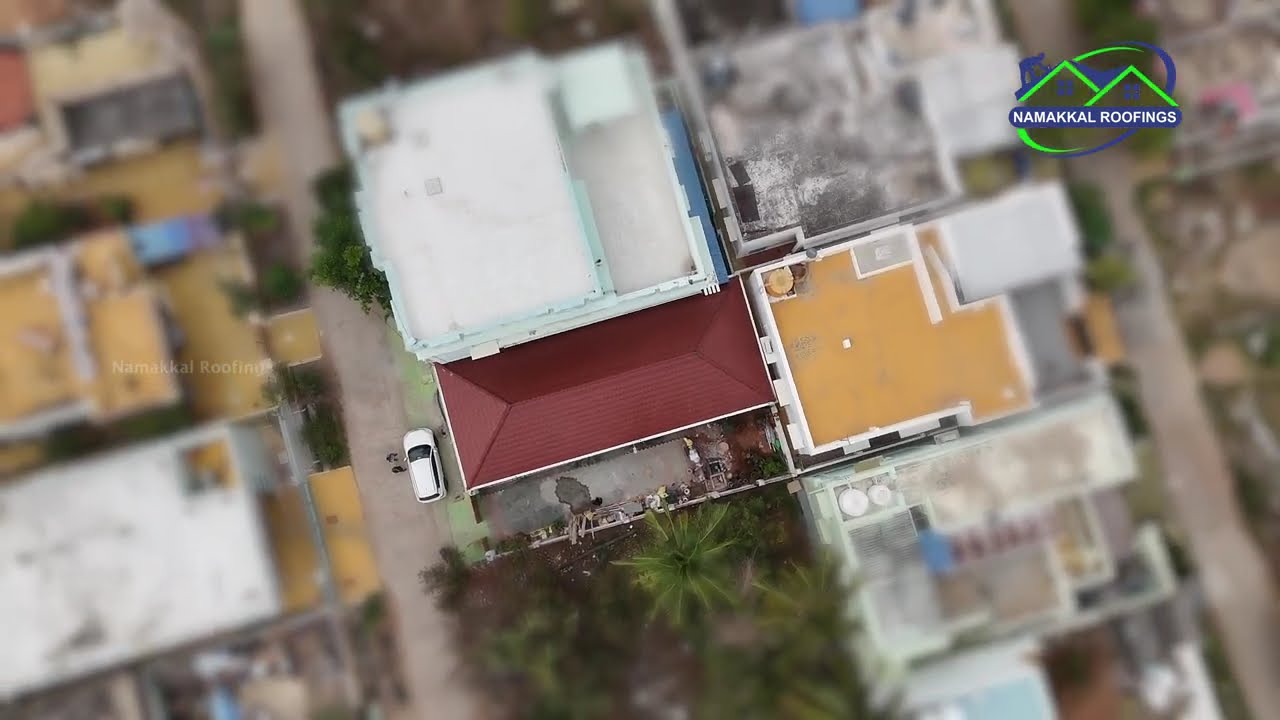 Ceramic Flat Tile with clay Roof