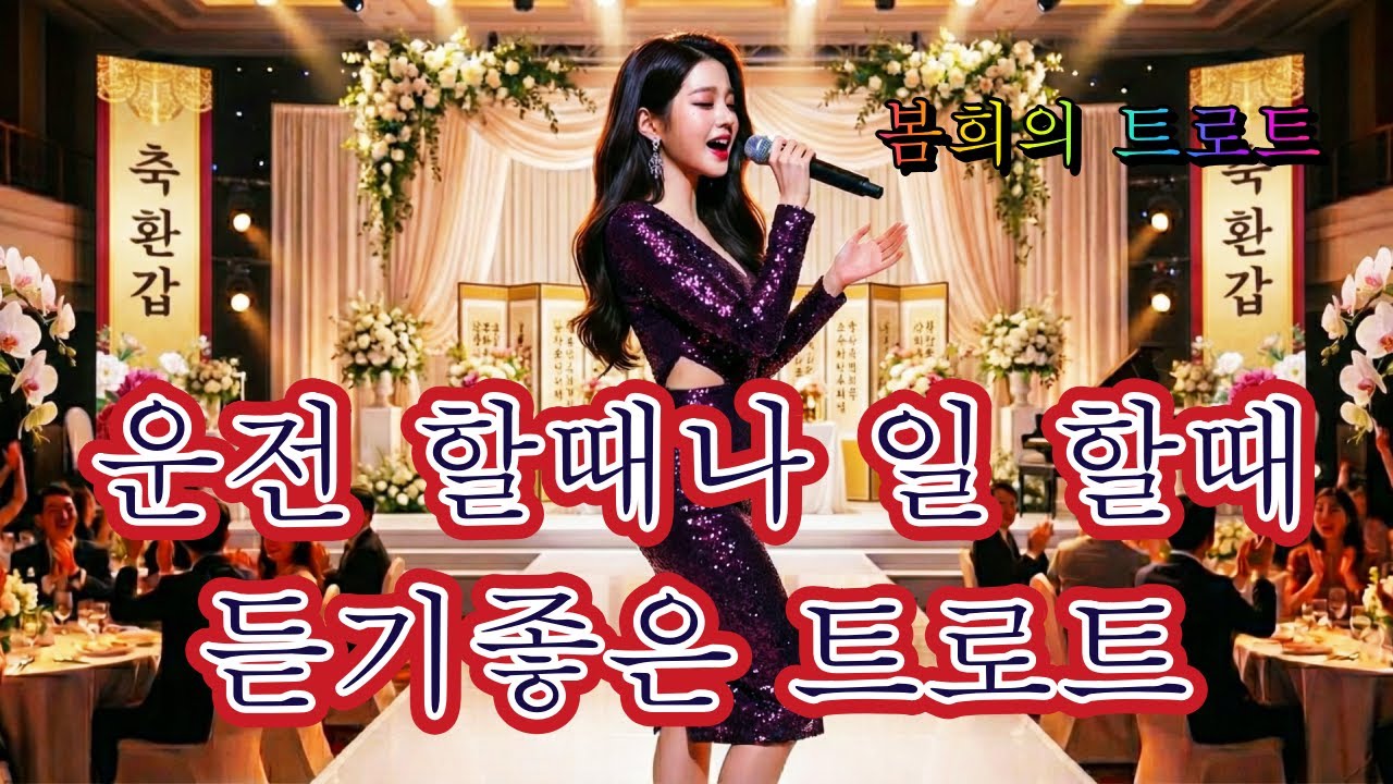 운전이나🚎 일하실 때 듣기좋은 트로트에요 광고 없는 트로트 메들리👍