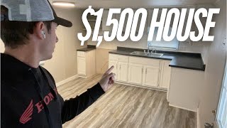 $1,500 Mobile Home Rehab