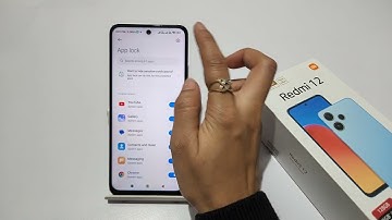 How to set app lock in redmi 12s,12 | App lock | redmi 12  5G me app lock ki setting kaise kare