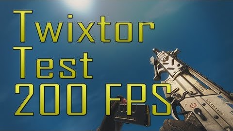 Black Ops 2: Twixtor Test @ 200 fps - Super Smooth