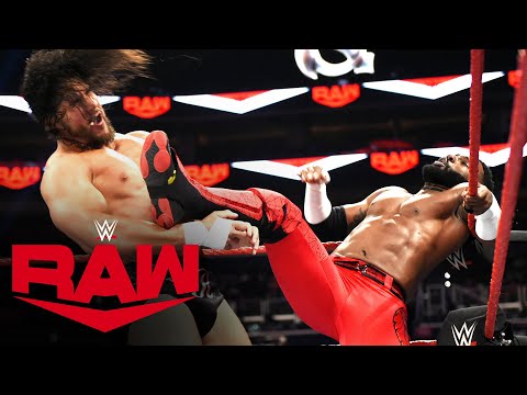 Riddick Moss vs. Cedric Alexander – 24/7 Title Match: Raw, March 9, 2020