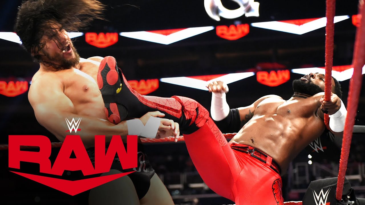 Riddick Moss vs. Cedric Alexander – 24/7 Title Match: Raw, March 9, 2020