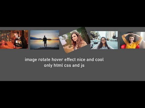 Only html css image rotate nice and cool effect just in-3-min