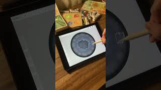 Drawing A Blue-Gray Eye