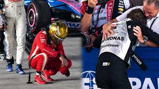 Lewis Hamilton & Kim Antonelli EXHAUSTED & Struggling to Stand after Hot Race at SingaporeGP 2026