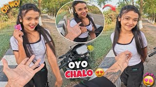 This girl forcibly wants to take me to Oyo 😚@Biker_Bipu