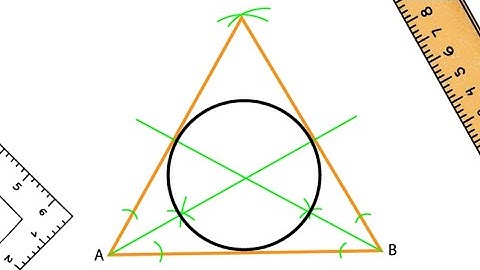 How To Draw an inscribed circle in an Equilateral Triangle ( Full Guide) 