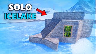 I Built an Ice Lake Base with Rust Cheats...