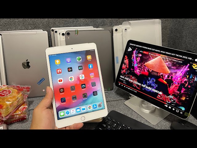 So sánh iPad Mini3 Và Mini 4 Hướng dẫn tải Ứng dụng ios 12  #ipadmini6 #ipadmini5