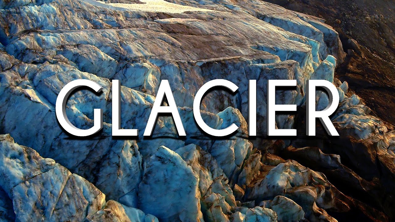 DPdrones.com | CINEMATIC GLACIER DRONE SHOT by Michael Dyrland