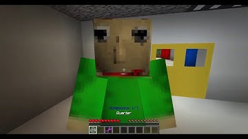 Oops. Minecraft Baldi