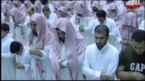 ياسر الدوسري من سورة الاعراف عام ١٤٢٤