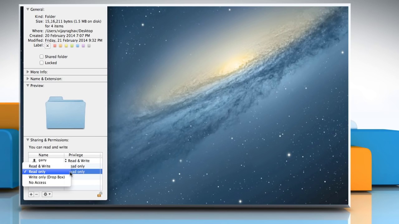 how to open mac files without permission