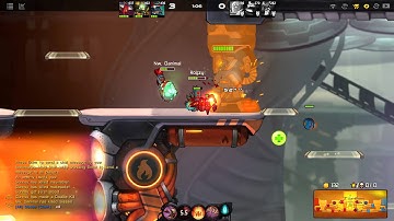 How to destroy a turret with the first droids. Awesomenauts; Danimal&Rogzy