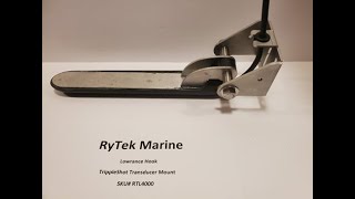 RyTek Marine's Lowrance Hook Trippleshot Transducer assembly video 