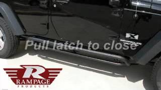 DEMO: Rampage Products Retractable Side Steps