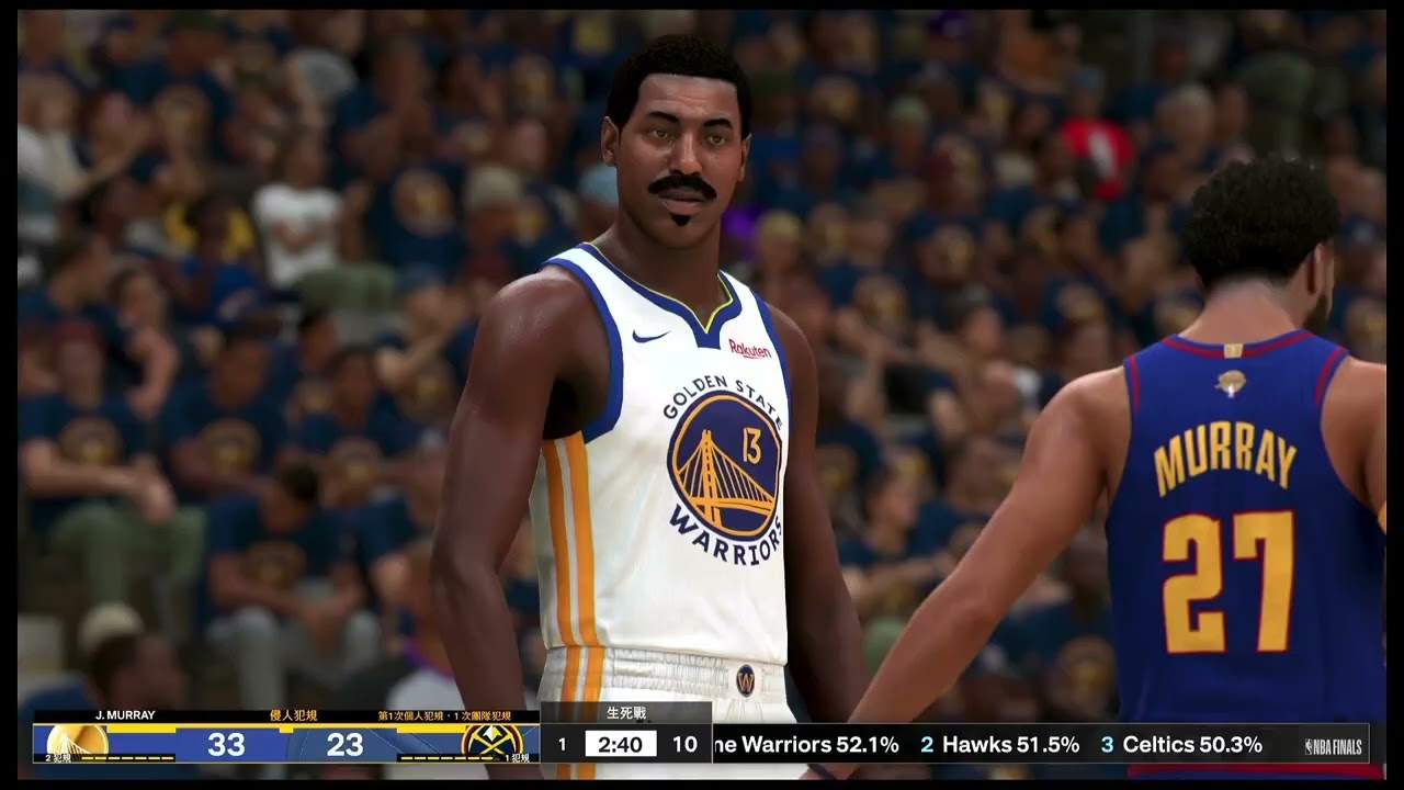 【誰來我家玩】一號挑戰者能否在這系列的第一集拿下勝利？！名將勇士VS現役金塊 🔥2K24 （完整版）