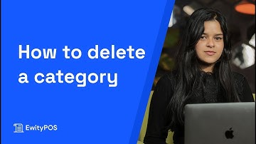 How to delete a category