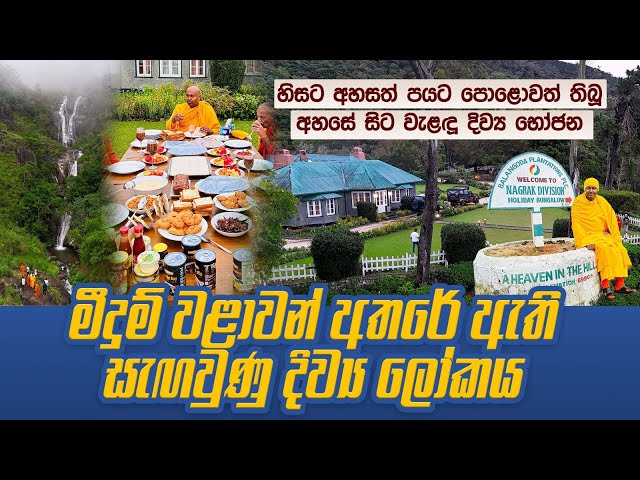 මීදුම් වළාවන් අතරේ ඇති සැඟවුණු දිව්‍ය ලෝකය