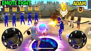 Free Fire Emote Fight On Factory Roof 👿 Adam Vs Blue Marshmello 😱 Y GAMING 🔥 Garena Free Fire