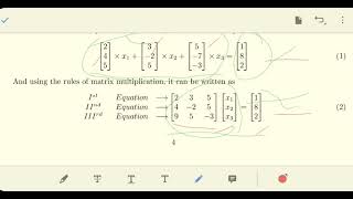 Part 004 (b) Solving system of linear equations with Gauss Elimination