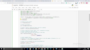 Binary and Multiclass Classification using Decision Trees