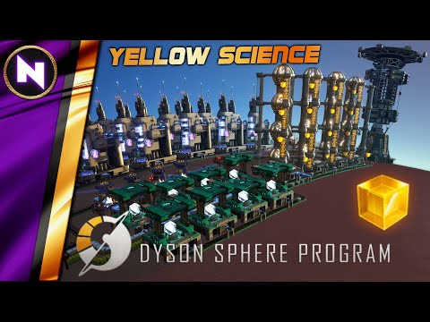 Making YELLOW SCIENCE Easy with BLUEPRINTS | Dyson Sphere Program Master Class