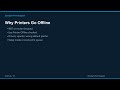 Printer Offline? 11 Fixes That Work (2026)