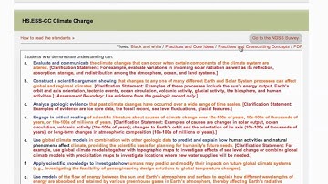 More About How to Read the NGSS Draft
