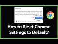 How To Reset Google Chrome Browser OR Make Default Browser