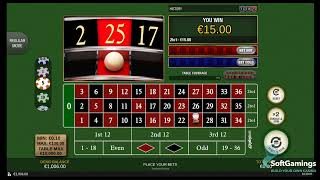 Playtech - Roulette Deluxe - Gameplay Demo screenshot 4