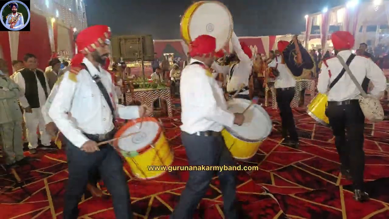 Guru Nanak pipe Band official video performance in Royal wedding 9988517149 9041451252