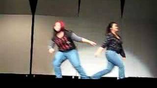 dancing to purple line
