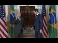 Secretary Rubio meets with Brazilian Foreign Minister Mauro Vieira