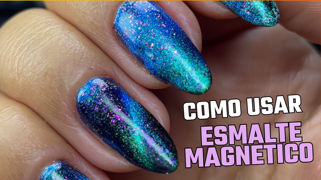 Como usar esmalte magnético - passo a passo completo