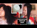 Use this HAIR BUTTER once a week for MASSIVE HAIR GROWTH! | Your Hair will never stop growing!