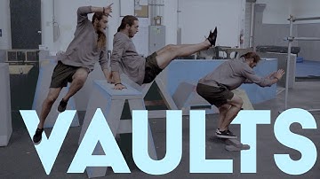 3 Basic Vaults PARKOUR BEGINNER TUTORIAL