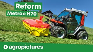 Ernte am Steilhang mit Reform Metrac H70 und Reform Muli T7X | Agropictures Technik Check 🚜⚙️✅