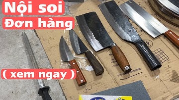 Dao thép nhật, dao nhíp xe siêu đẹp , nội soi đơn hàng các bác, #candaonhabep