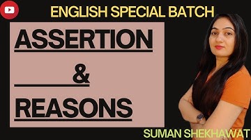 Assertion and Reasons - Tricks & Shortcuts || Reasoning || Critical Reasoning || Suman Shekhawat