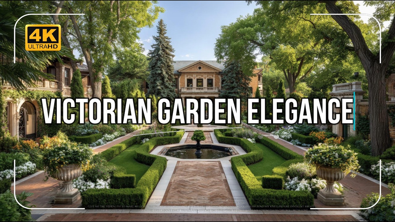 Victorian Garden Elegance: Transform Your Yard with Romantic Garden Aesthetics & Ornamental Touches