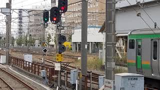 近郊型Ｅ２３１系が藤沢駅を発車しました❗