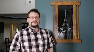 Finished Picture Frame - Shop Update August 13, 2018