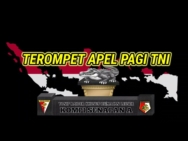 TEROMPET APEL PAGI TNI class=