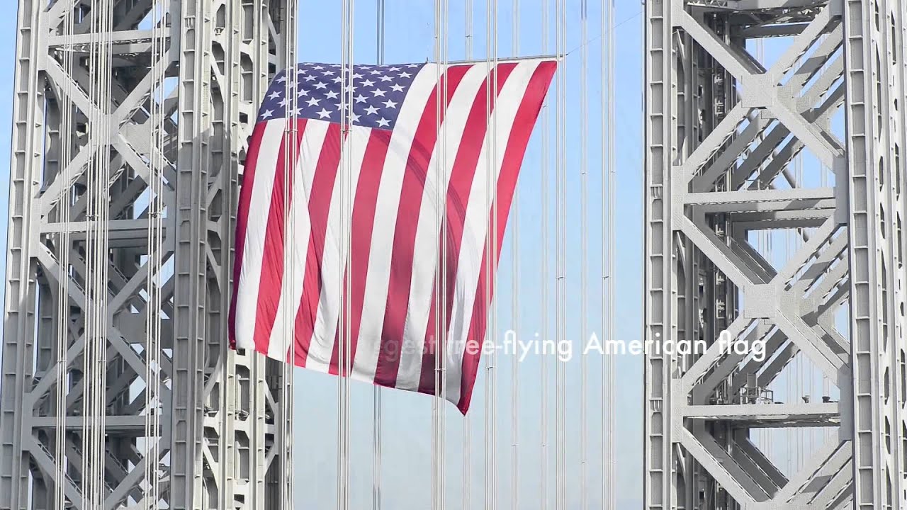 The World s Largest Free flying American Flag On The World s Busiest the-world-s-largest-free-flying-american-flag-on-the-world-s-busiest