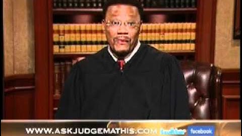 Ask Judge Mathis - July 11, 2011