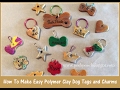 How I Make Polymer Clay Dog Tags and Charms