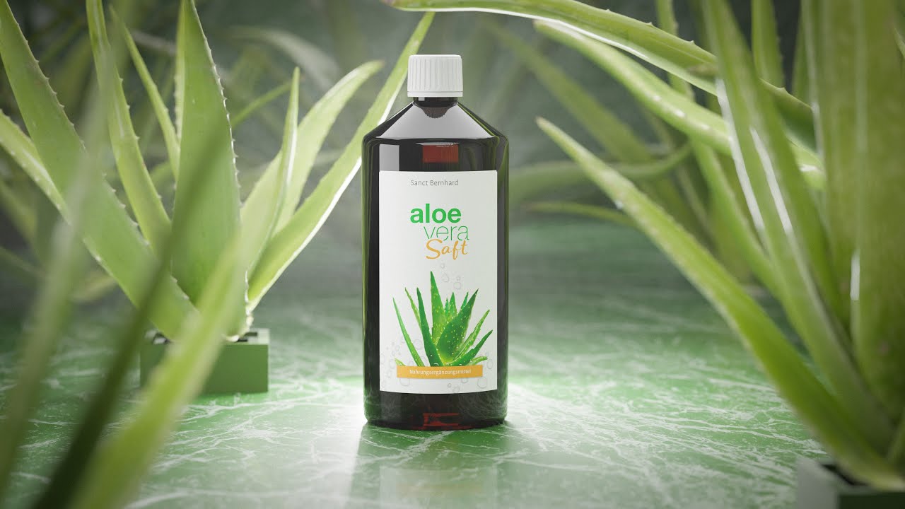 Aloe-Vera-Saft vom Kruterhaus Sanct Bernhard